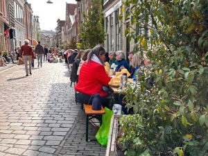samenbrengen van inwoners in de stad